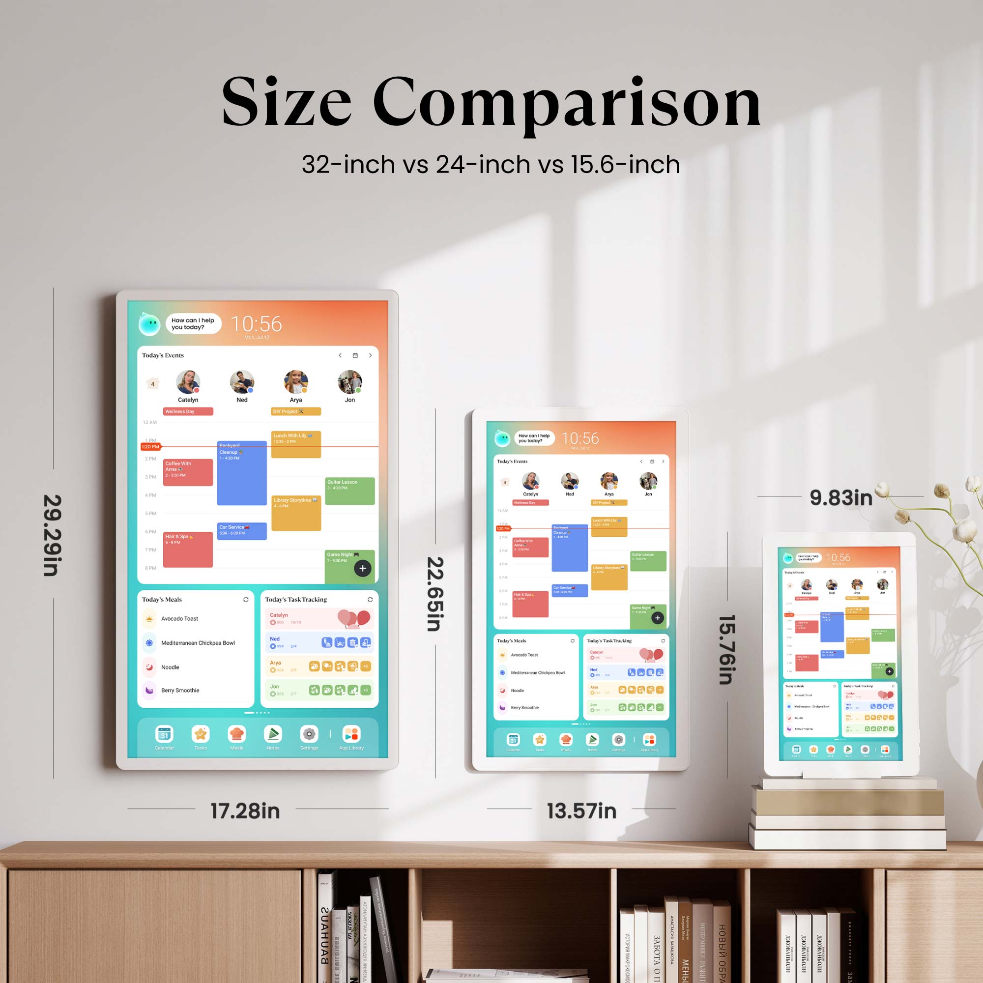 32" Cozyla Calendar+ 2